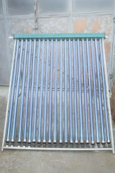 Solar Water Heater with Copper Absorber Tubes