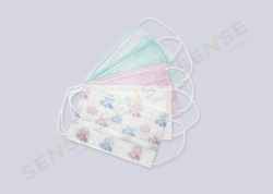 Children’s Disposable Medical Masks 12.0 cm x 9.0 cm, Three-Layer, 50 pcs