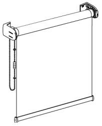 Amigo Roller Shade for Light Control