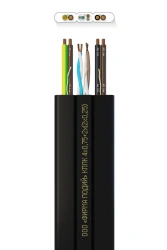 Combined Flat Elevator Cable KPLC 4x0.75+2x(2x0.25)