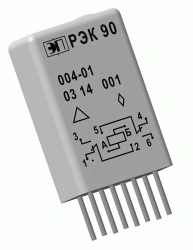 Sealed Electromagnetic Relay for Low Voltage Circuits REK-90-B