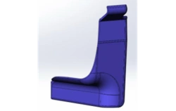 Vacuum Formed Plastic Cover for Vehicle Cladding 5299-113-5705020-90