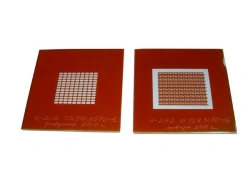 Metallic Photo Template for PCBs, 44x50mm