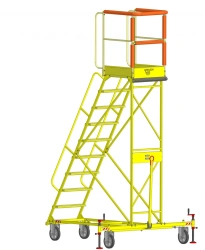 Aviation Ladder AS-3.0-4 for Aircraft Maintenance