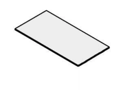 Straight Office Wooden Tabletop - Agat Furniture Set