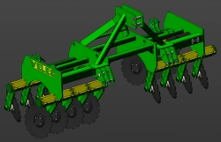 Specialized Disc Harrows for Asparagus Cultivation - Veles ASXPRESS HD-F, Veles ASXPRESS HD-R