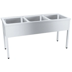 Professional Deep Sink with Stainless Steel Construction, VMOц3-600ПНТ