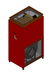 Vertical Air Heater Heat Exchanger NORDMATIC VT-K 250 kW