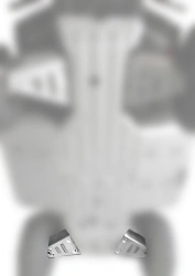 Rear Arm Protection Kit for UTV POLARIS RANGER 570 (2017-) + Mounting Hardware