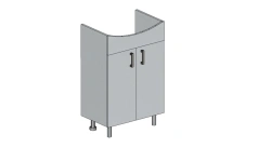 Decorative Sink Cabinet with Shelf GM 31.09.13.110.003.05.00