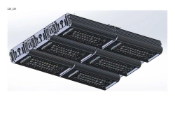 Industrial Design LED Light "MTM IoT" Cube Series 260 with 6 Modules