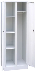 Two-Section Utility Cabinet for Storage and Workwear - SHRH-22