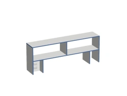 Wooden Overhead Shelves for NSP and NSO Tables