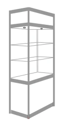 High Glass Display Case RL 07/04