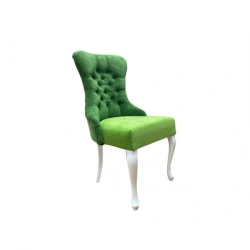 Elegant Coco Chair with Soft Seat and Curved Backrest