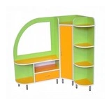 Stylish Corner Dressing Table "Modnitsa" Art. S.05.12