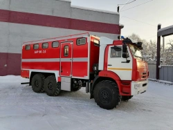 Firefighting Pump and Hose Vehicle ANR 100-2.0, Model 670611 on KAMAZ-43118-50 Chassis