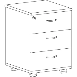 Wooden Office Cabinet TOD-01