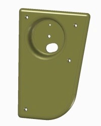 Upper Left Headlight Housing for LiAZ 5292 (Part No. 529222-5601138)