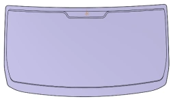 GAZ LCV Windshield (Color C+G) Code 00223LFW00002