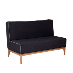 Soft Sofa with Wooden Frame for Home and Public Spaces