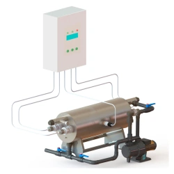 UV Water Disinfection Unit UFU-20-BP with Washing Block and UV Radiation Sensor