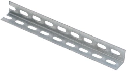 Perforated L-Shaped Profile for Cable Trays