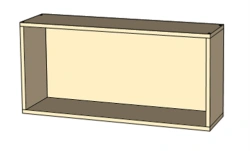 Wall-Mounted Shelf, Customizable Design