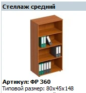 Medium Shelf Formula NEW Model FR 360