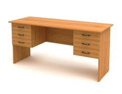 Desk with Cabinets - Durable and Stylish Design
