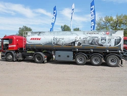 Aluminum Alloy Tank Trailer for Transporting Oil Products Model 9639K