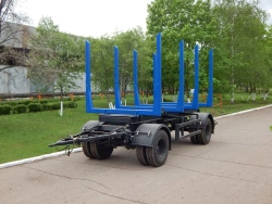 Timber Transport Trailer Type 8551-02 Modification 8551-02-01
