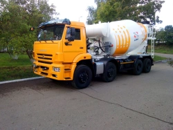 Concrete Mixer Truck 5814Z0 on KAMAZ 65201-53 Chassis