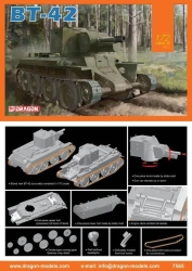 BT-42 Assembly Model - Glue-Free Construction