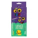 Leo "Play" Watercolor Pencils Set LGWP-24 - 24 Colors, Triangular Shape