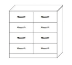 Medical Storage Cabinet with Drawers