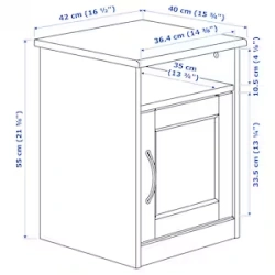 Wooden Nightstands for Bedroom (TA 2)