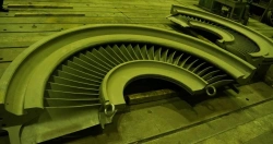 Steam Turbine Diaphragm 30 Stages Model 47T230-3219