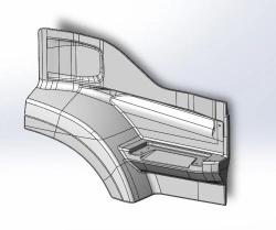 Right Front Wing for KAMAZ 65206-8403016
