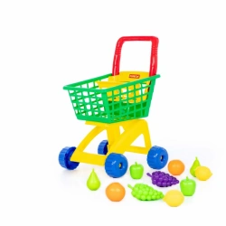 Universal Shopping Cart Set with 10 Fun Items for Kids