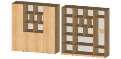 Multi-Purpose Cabinet with Swing Doors and Drawers, Art. No. 005/2023