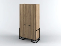 Kyoto Wardrobe 3-Door Cabinet, Art. KSH4