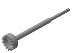 End Mill Tool for Hip Joint Prosthetics - Model 105.025