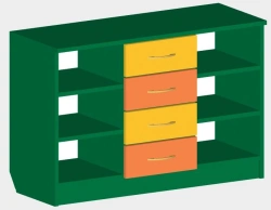 Malvina Storage Cabinet Art. S.06.73