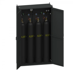 Nitrogen Discharge Ramp for Four Cylinders in Cabinet RRAz-4-Sh