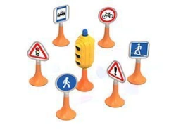 Road Signs Set No. 1 (Traffic Light, 6 Signs)