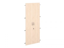 Alpha 63 Modular Office Furniture Doors with Lock - 5 Sections