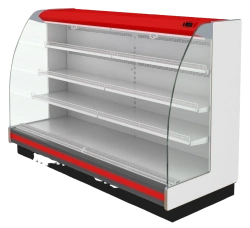 Medium Temperature Wall-Mounted Refrigerated Display Case Warsaw 160/92 VHXSp-2.5