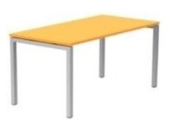 Office Desk with Metal Frame - Customizable Design