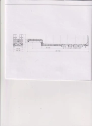 TR-4 Lowbed Semi-Trailer for Special Equipment Transport, Model PR4 92297-0000010-07